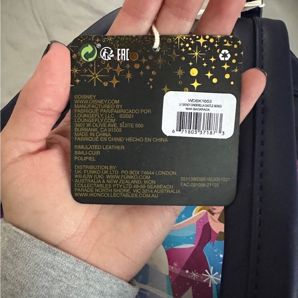 Loungefly Disney Cinderella’s Castle Series Mini Backpack - Picture 3 of 7